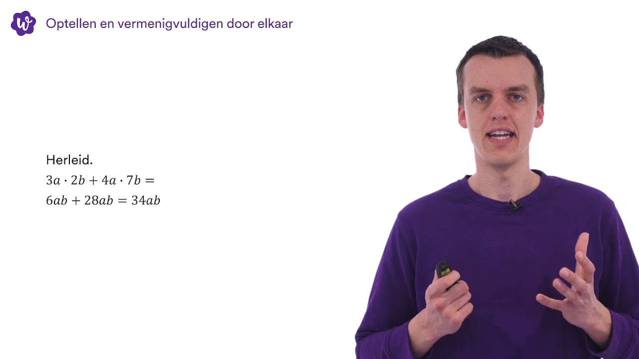Optellen en vermenigvuldigen door elkaar (meest geoefend op WRTS)