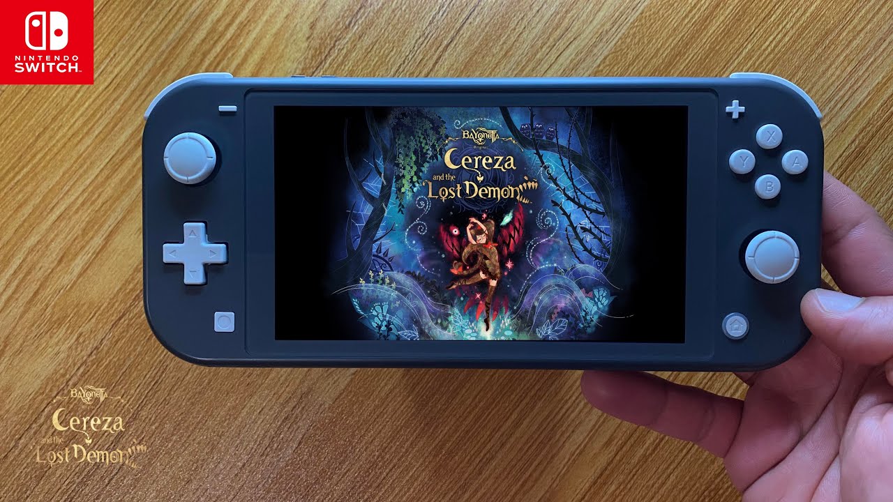 Bayonetta Origins: Cereza and the Lost Demon Nintendo Switch Lite Gameplay