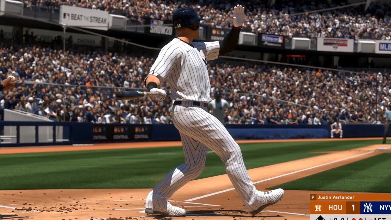 MLB The Show 20 - New York Yankees vs Houston Astros - Gameplay (PS4 HD) [1080p60FPS]