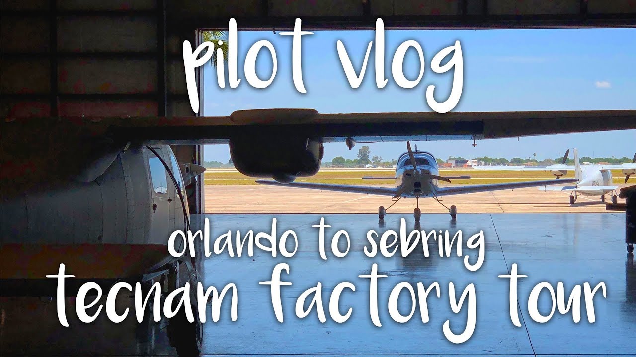Pilot VLOG | Orlando Executive to Sebring and Tecnam Headquarters in a PA-28.