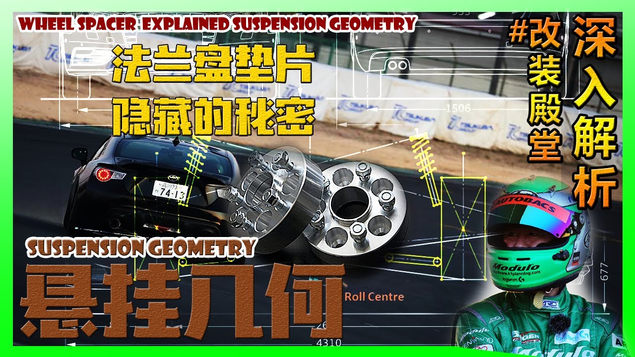 Wheel Spacer Explained 法兰盘深入解析之改装殿堂 #WheelSpacer #SuspensionGeometry #RollCenter #滚动力臂 #悬挂几何