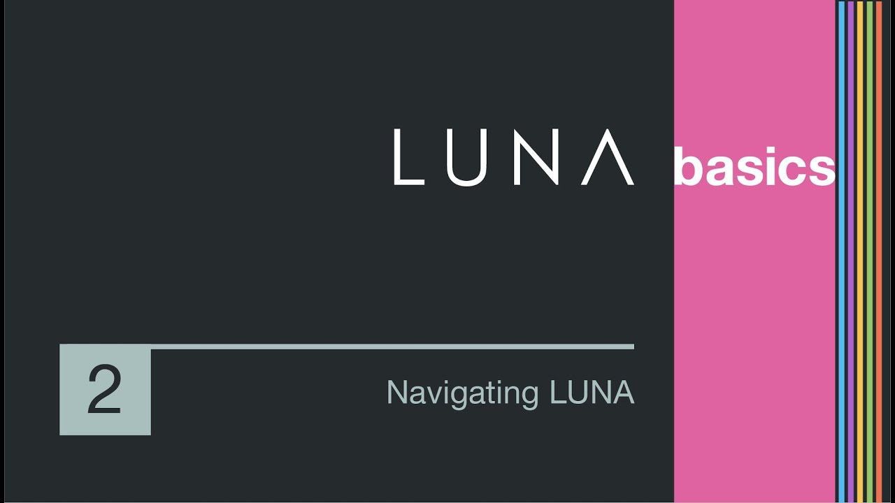 Навигация по системе записи LUNA