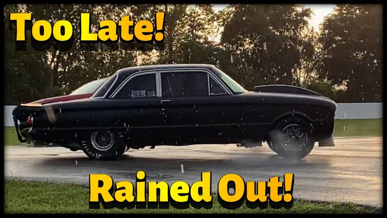 Made it just in time for RAIN!