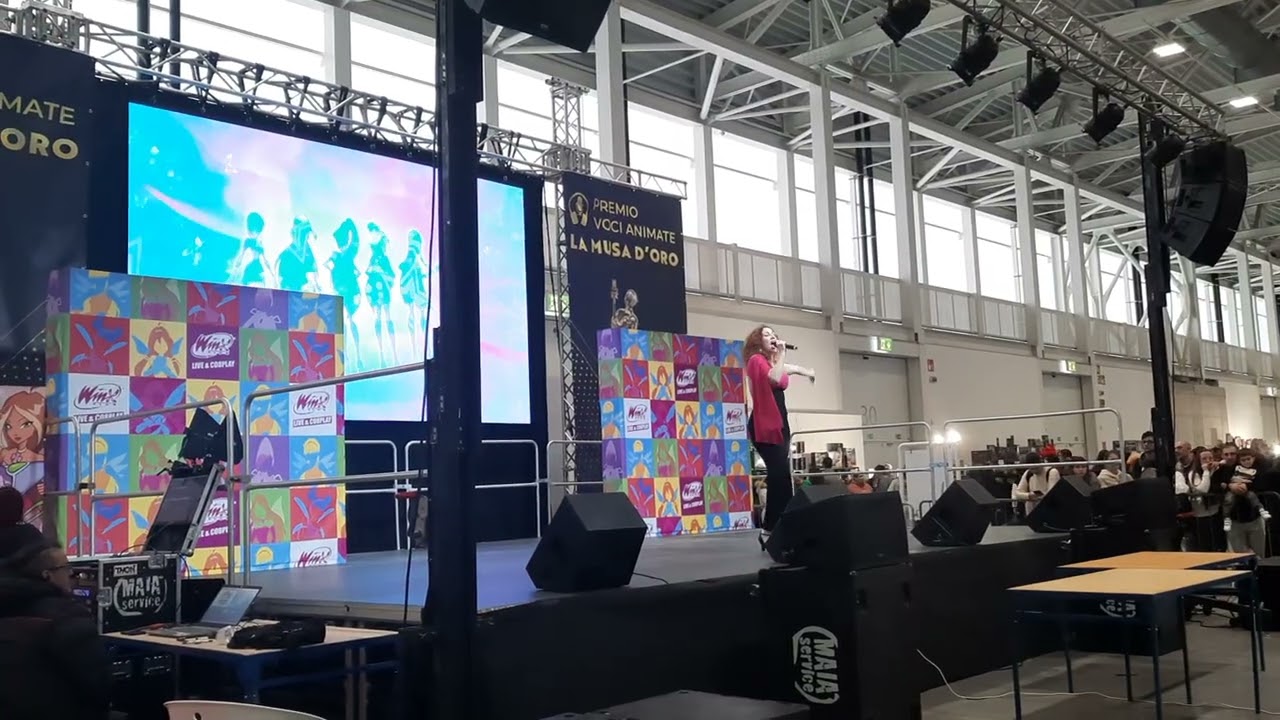 Nerd Show Bologna 2 febbraio 2025  - Live Elisa Rosselli ( Winx Club )  PARTE 9