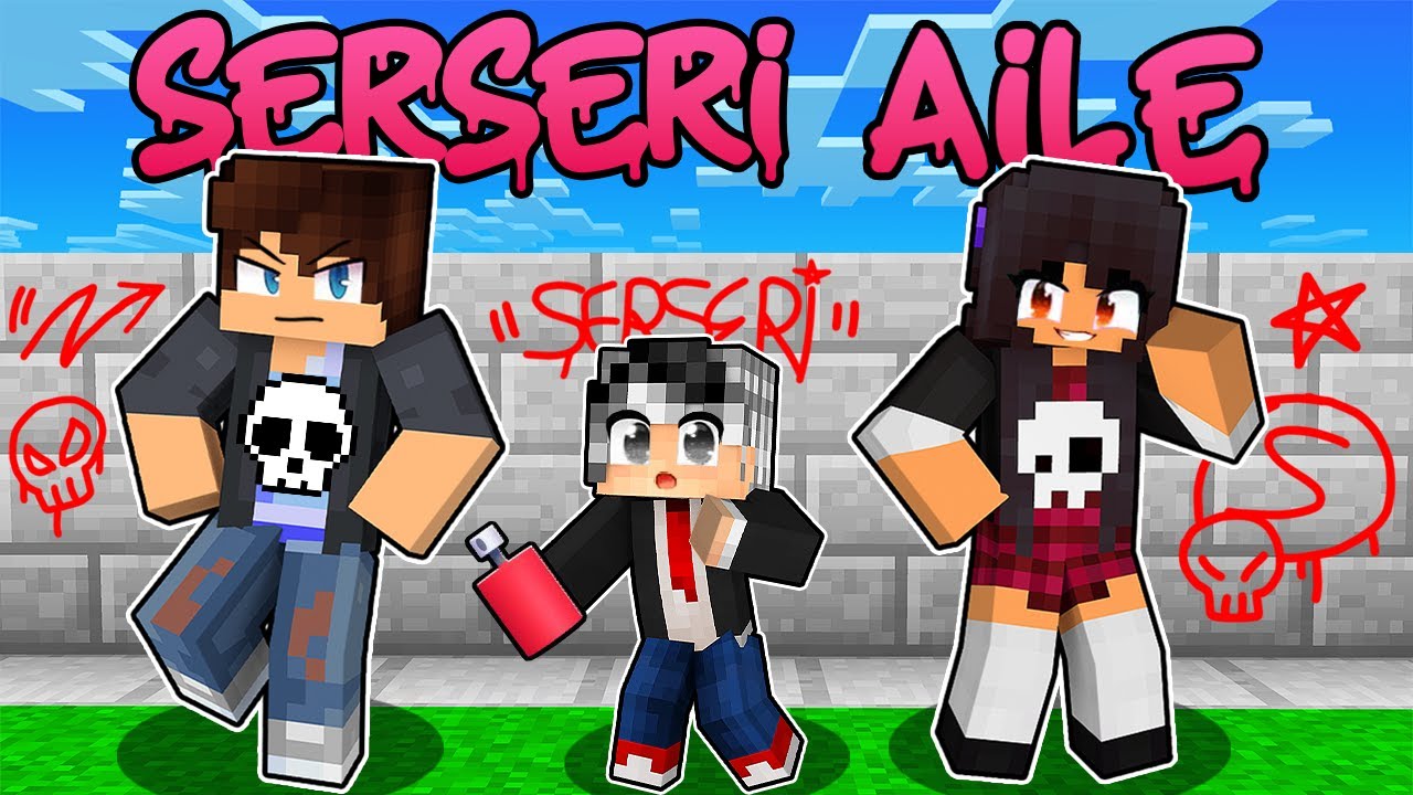 SERSERİ AİLE Beni Sahiplendi - Minecraft