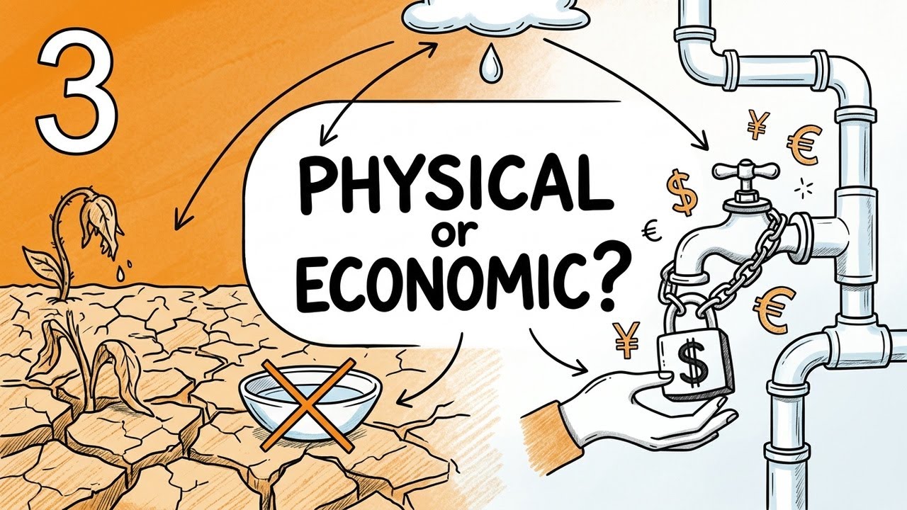 Global Water Crisis: The Hydrological Cycle & Scarcity Types
