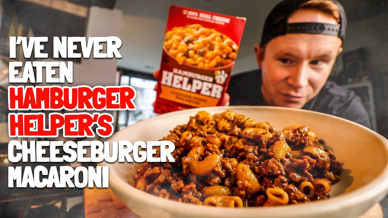 I've never eaten Hamburger Helper's 