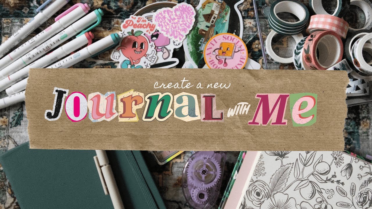 start a new journal with me 📝📖 *relaxing vibes*