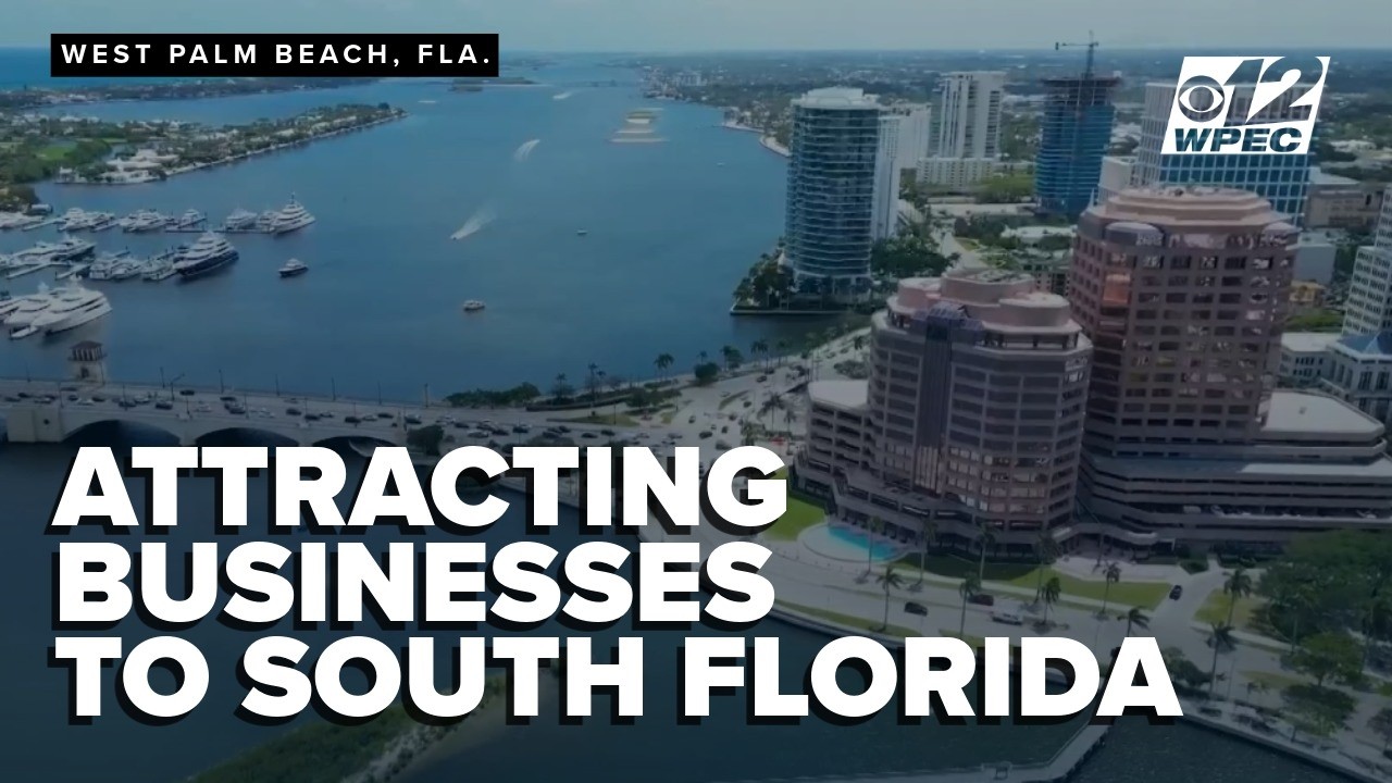 West Palm Beach courts global power players for business hub status
