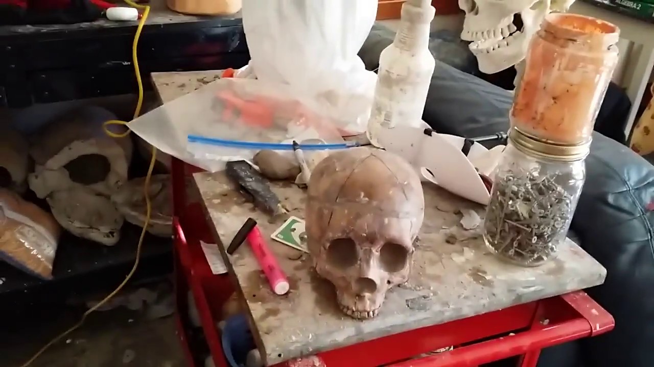 $10 Skull Mold: making and casting