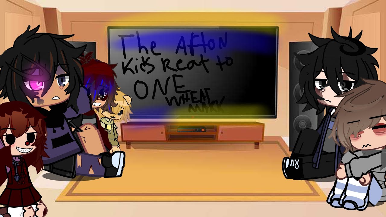 || The Afton kids react to One wheat mark (WIP 2) \\ (next will be full version) #onewheatmark ||