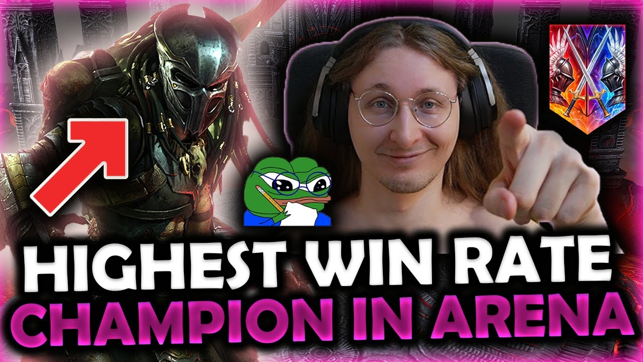 Too Much Winning!! Predator Has Higher Win Rate Than Galathir Theodosia Or Nais RAID: Shadow Legends