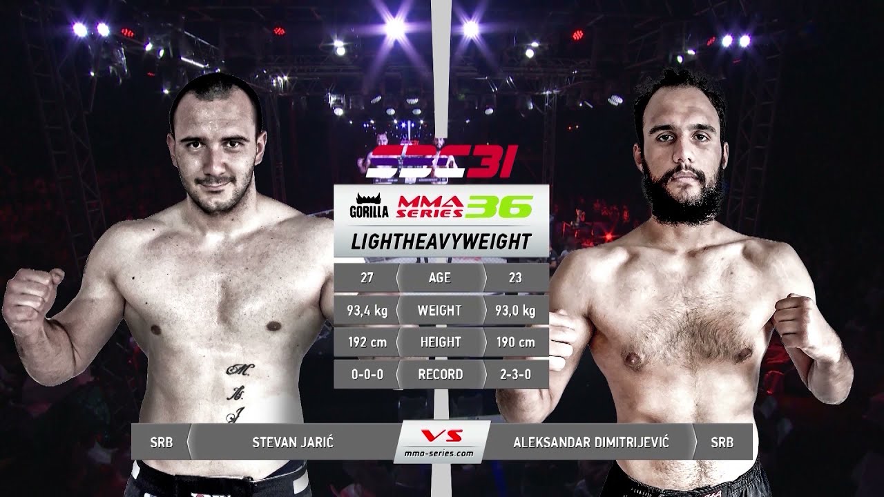 MMA Series-36: SBC 31 | Stevan Jaric (Serbia) – Aleksandar Dimitrijevic (Serbia)