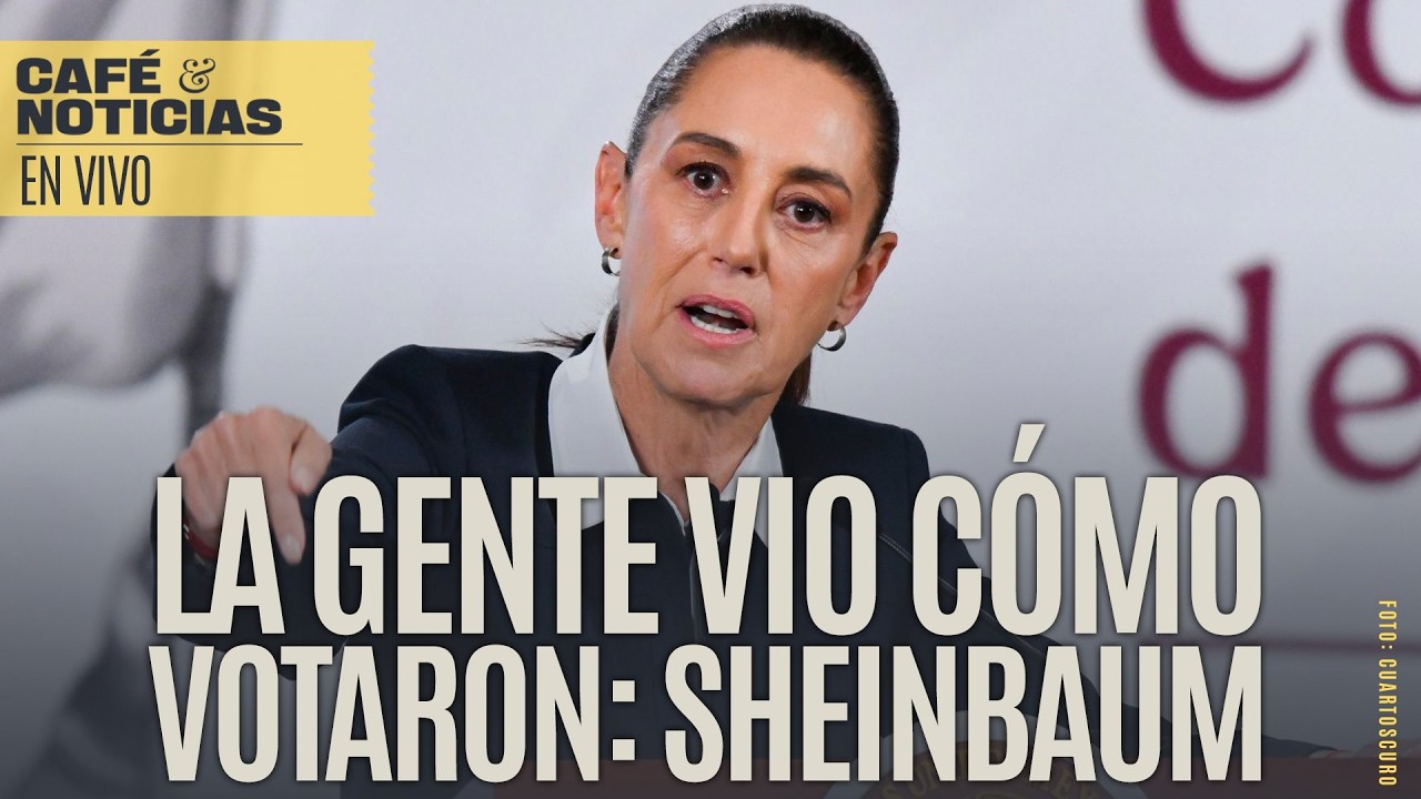 #EnVivo ¬ Iniciamos con la “Mañanera del Pueblo” y al terminar, #CaféYNoticias