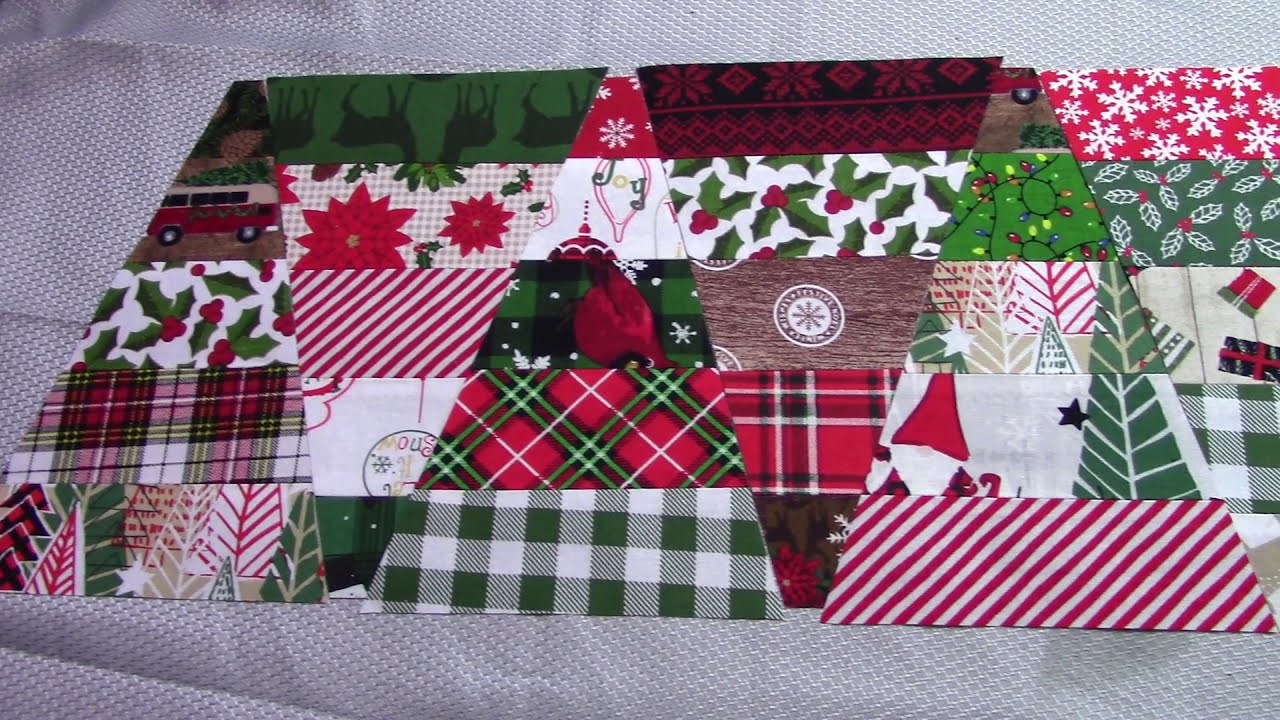 Christmas Tree Table Runner & Placemat