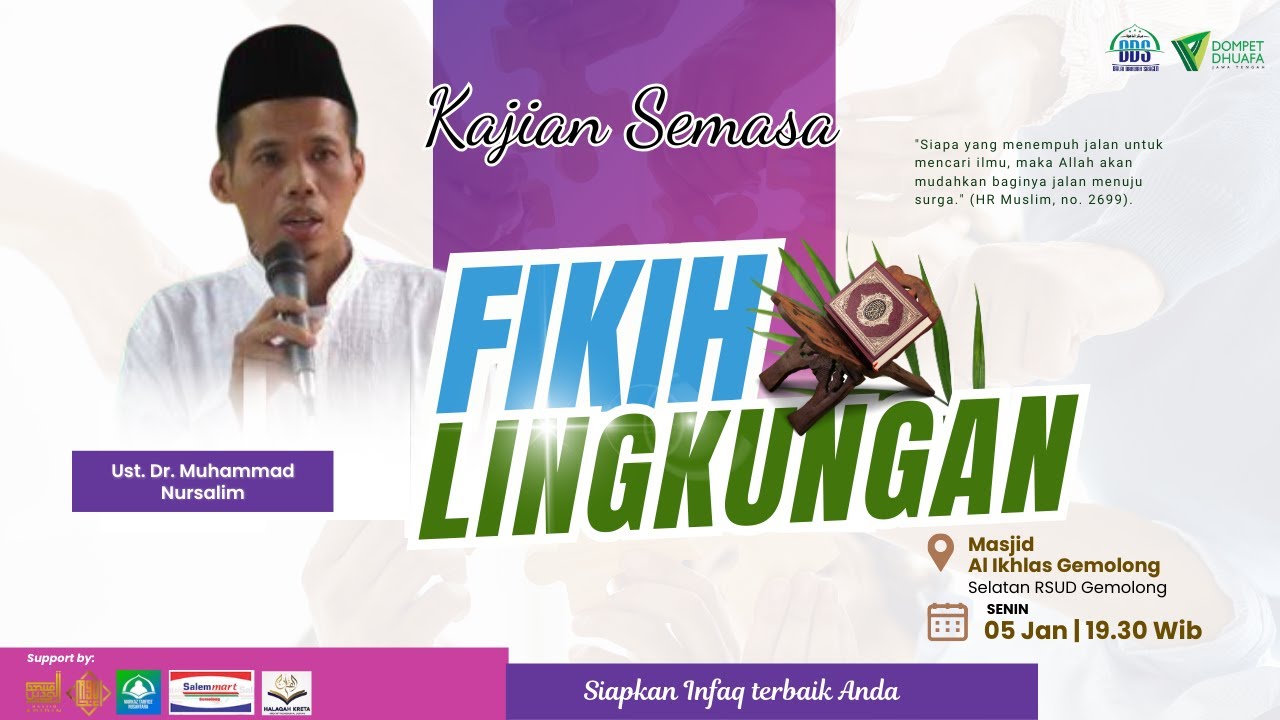 Kajian SEMASA |  Ust. Dr. Muhammad Nursalim | 
