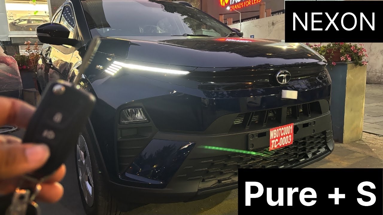 PURE+S VARIANT OF THE NEW NEXON 2025 IN ROYAL BLUE COLOUR..!! Most value for money variant?