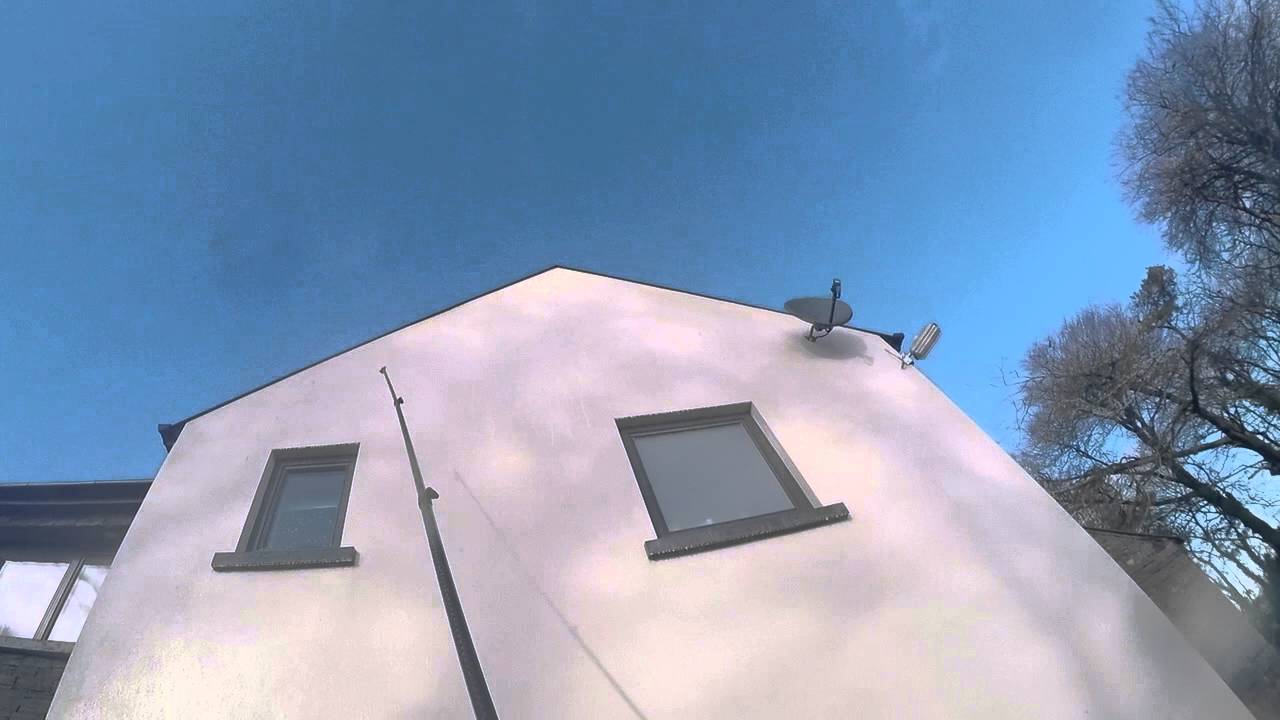 Render softwashing cleaning practical demonstration – 2