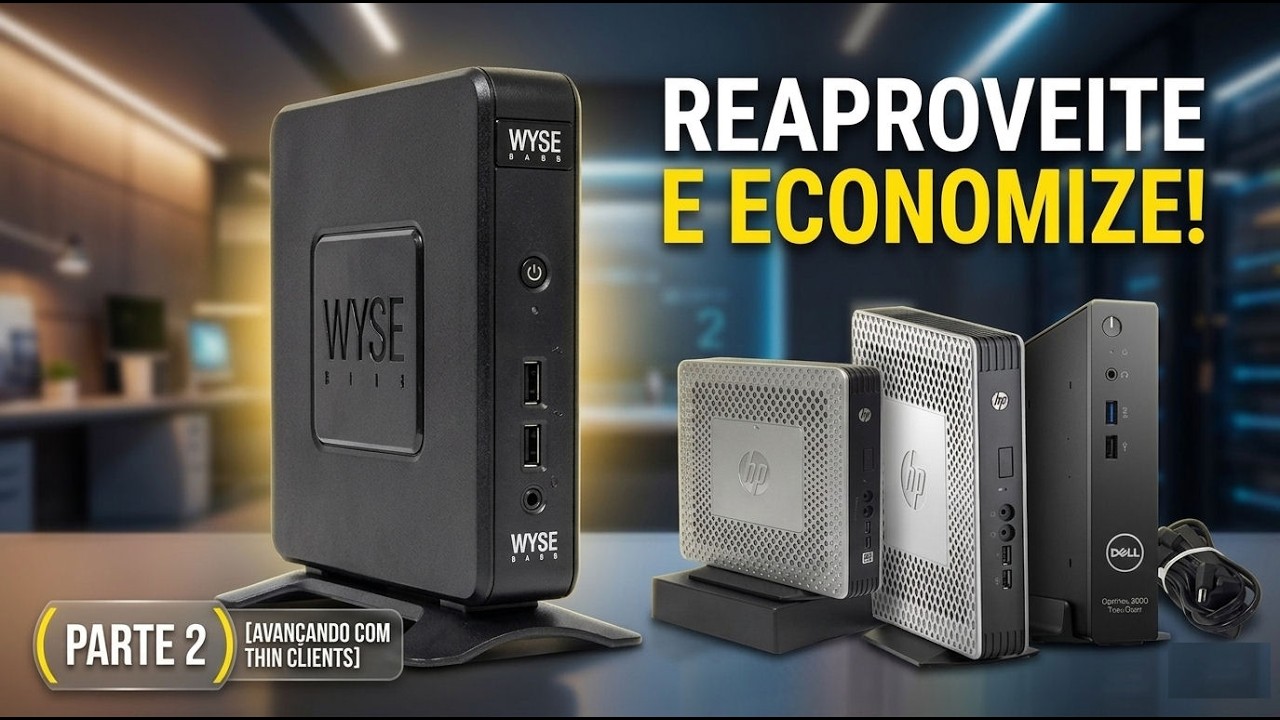 Reaproveitando Computadores de baixo custo thinclient  #2