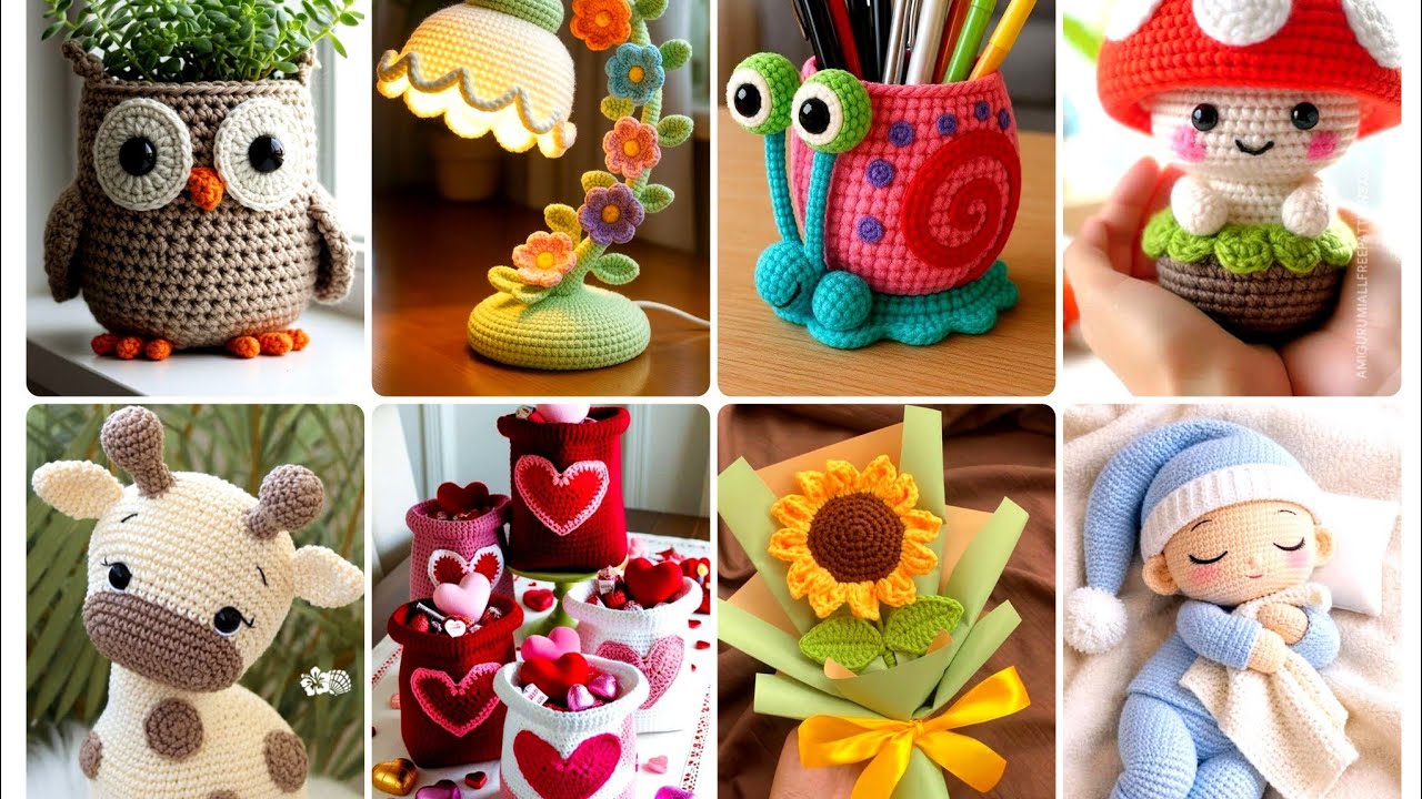 MOST UNIQUE & ATTRACTIVE CROCHET HANDMADE DESIGNS IDEAS FOR BEGINNERS
