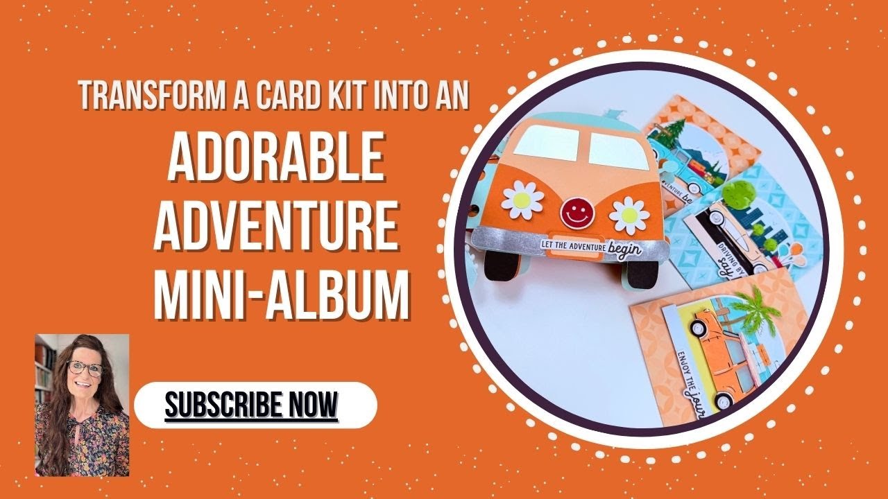 DIY VW Van Mini Album Tutorial | Transforming the Adventure Awaits Kit