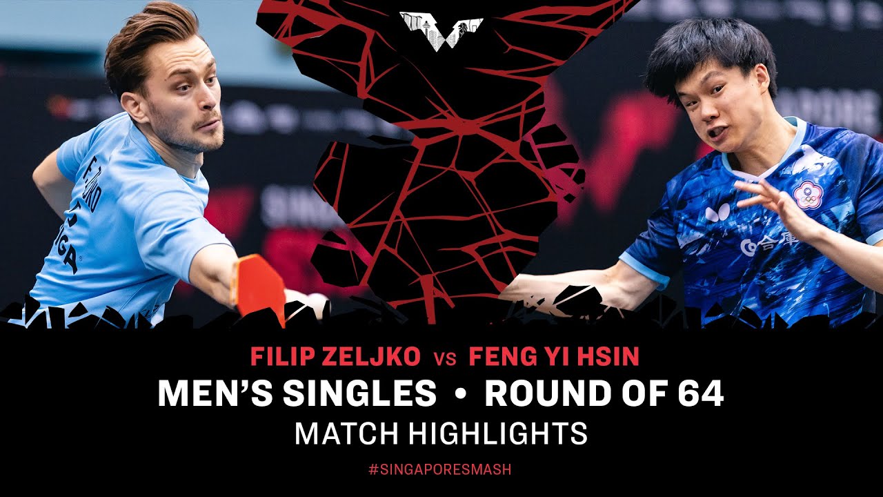 Filip Zeljko vs Feng Yi Hsin | MS R64 | Singapore Smash 2024