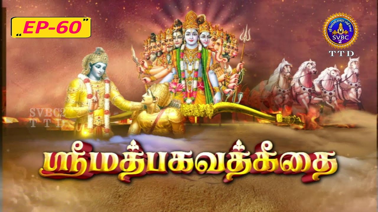 Srimad Bhagavadgeetha || Pravachanam || ep60 || Sri Anantha Padmanabhachariyar || SVBC2Tamil