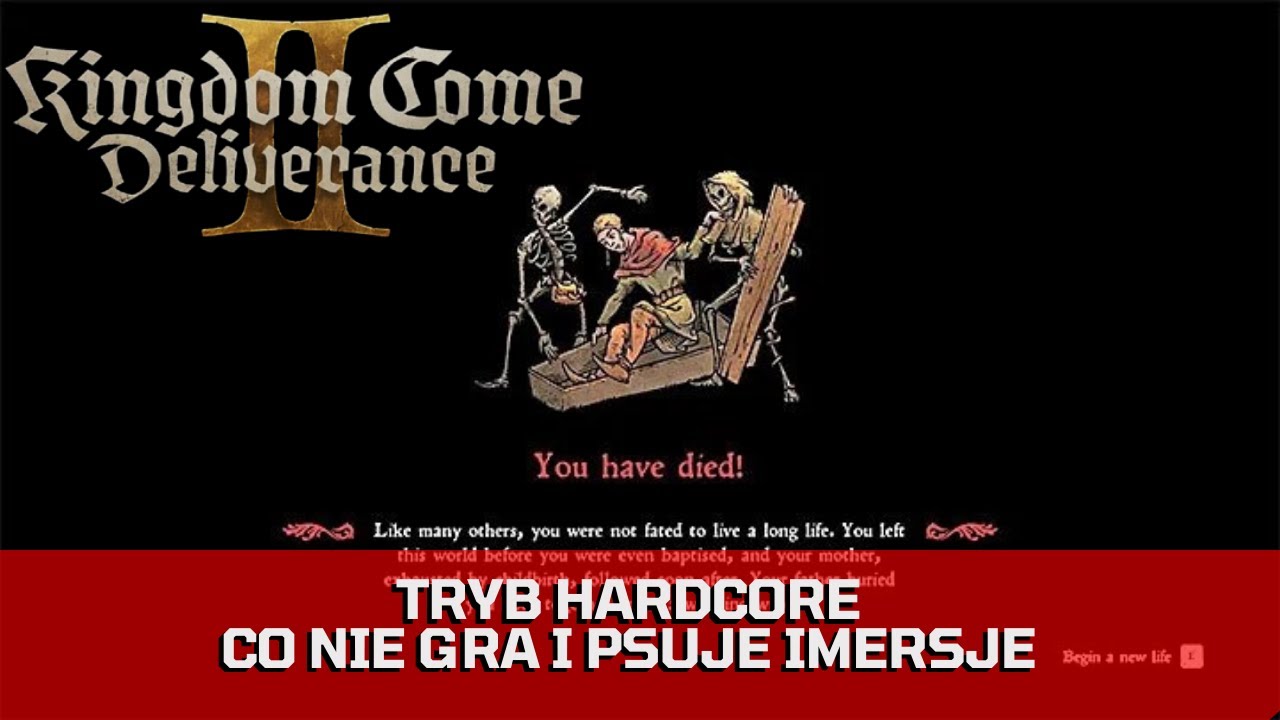 Co nie jest dobre w tej grze oraz nowy tryb Hardcore kingdom come deliverance II 