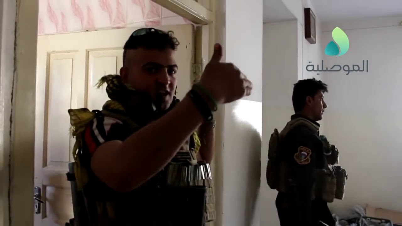 الموصلية ترافق العمليات الخاصة الثانية اثناء اقتحام حي الثورة بالجانب الايمن للموصل