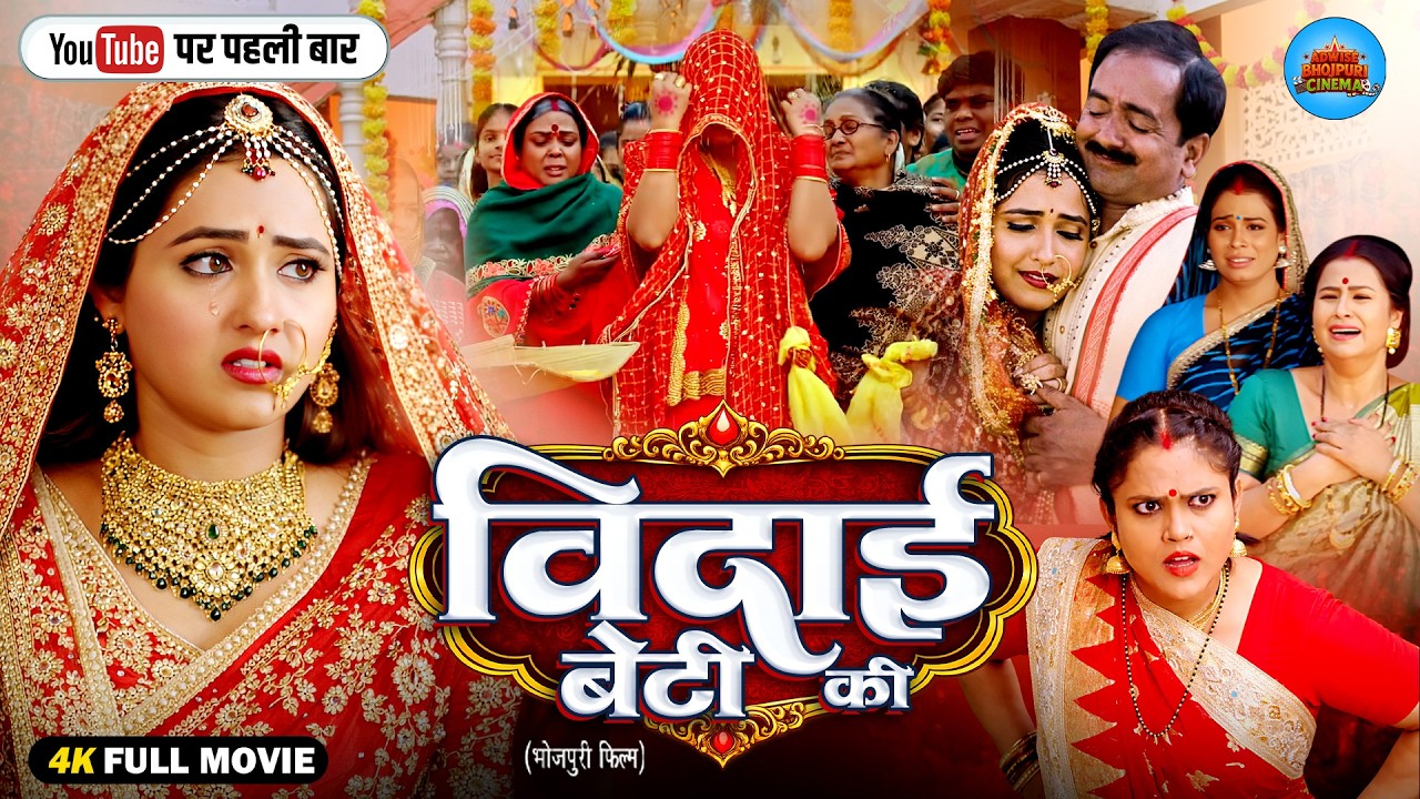 बिदाई बेटी की |  Bidai Beti Ki | Bhojpuri Superhit Movie | Kajal Raghwani | Emotional Family Drama