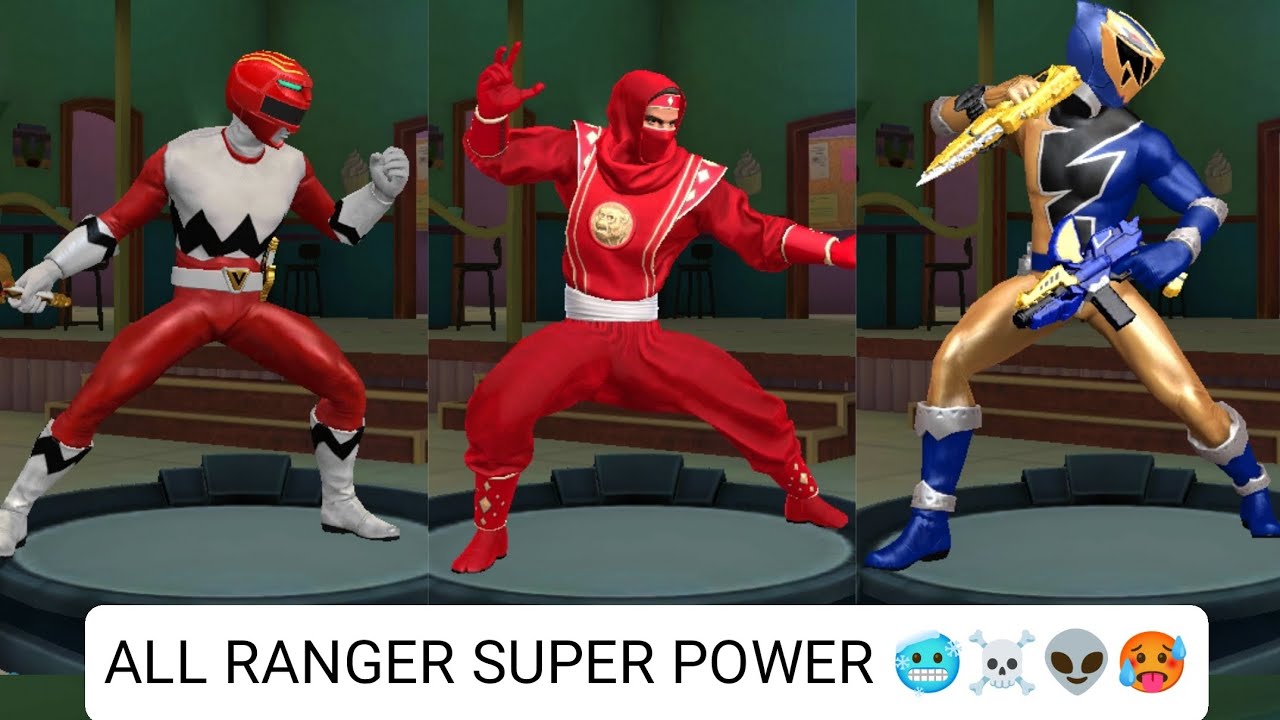 Power Ranger All Rangers Super Power | Power Rangers Legacy War Gameplay