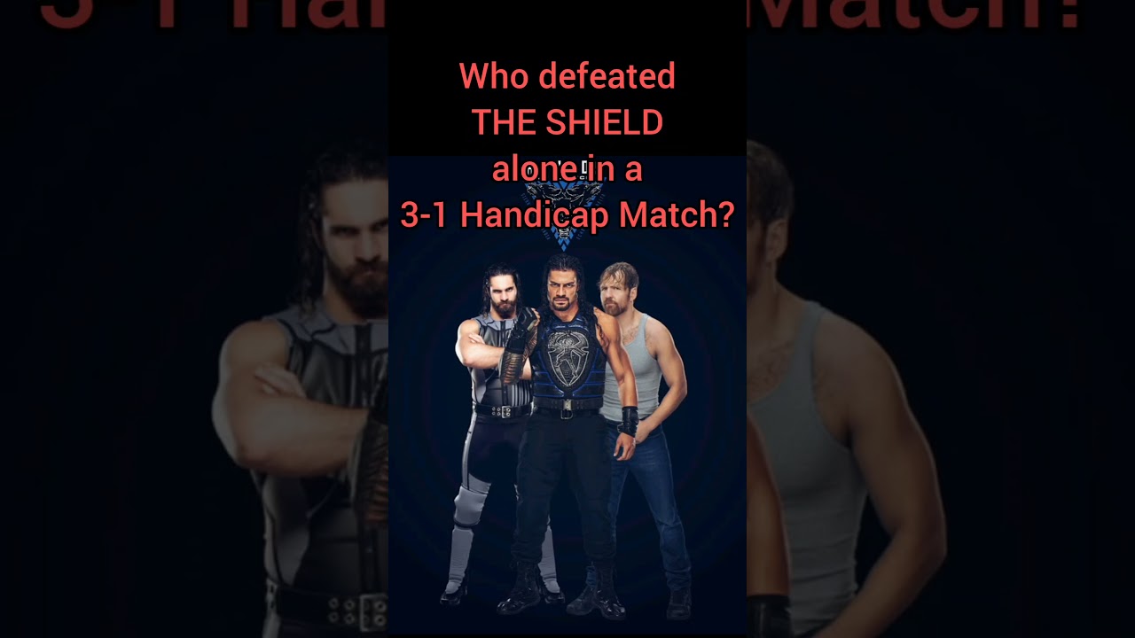 Shield in a 3-1 handicap match... 