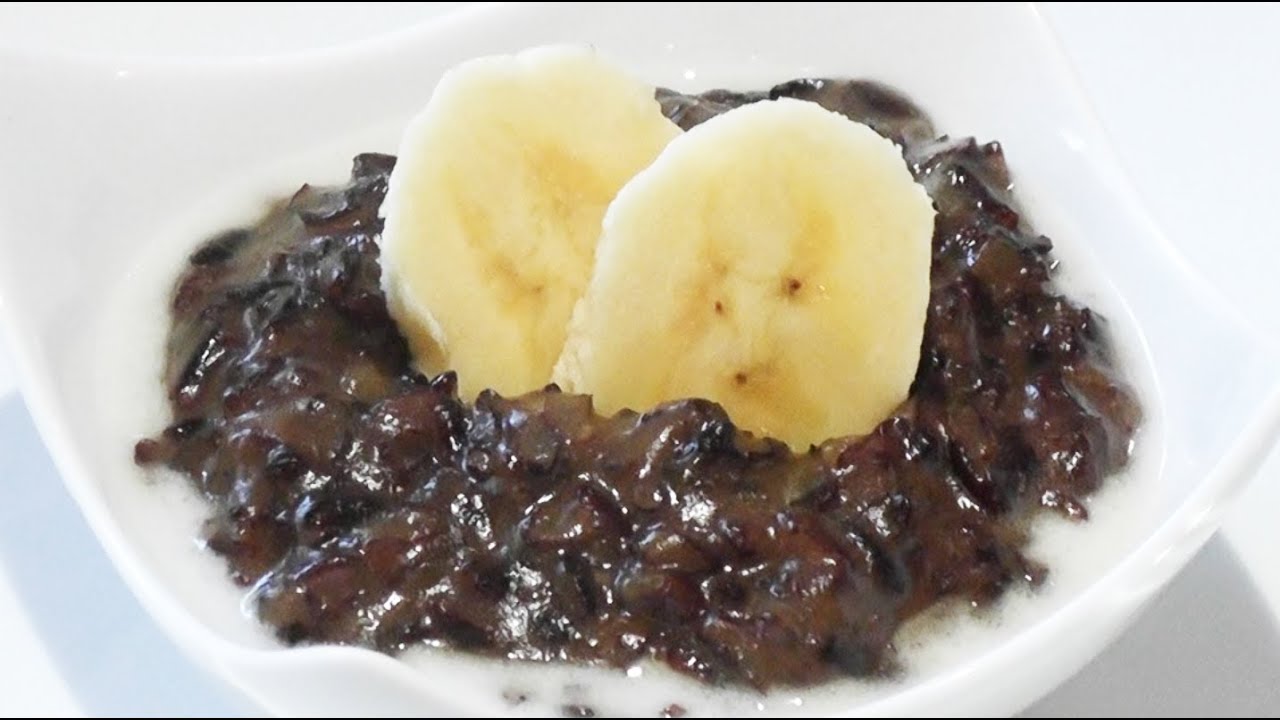 Sticky Black Rice Pudding Recipe - Mark's Cuisine #69