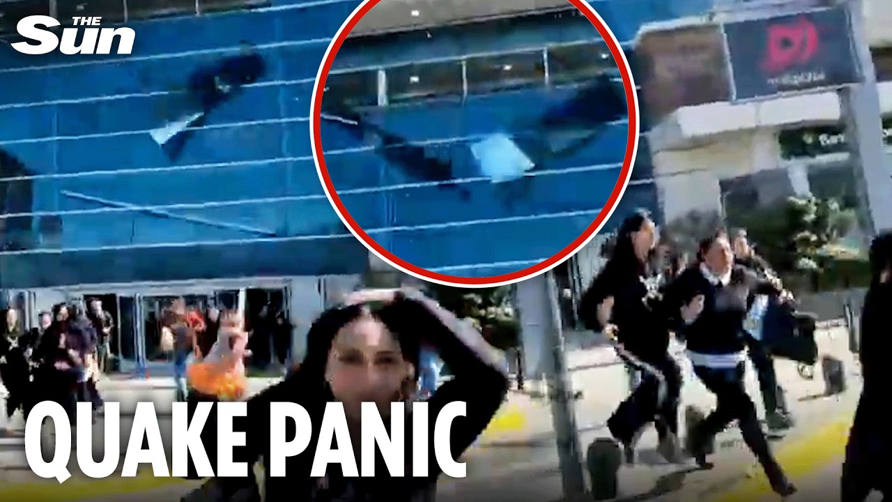 Chaos as MASSIVE earthquake rocks Chile sending locals running for their lives