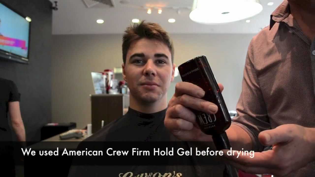 Joseph Gordon-Levitt haircut for Fergus by Lawsons Mens Hair Sydney