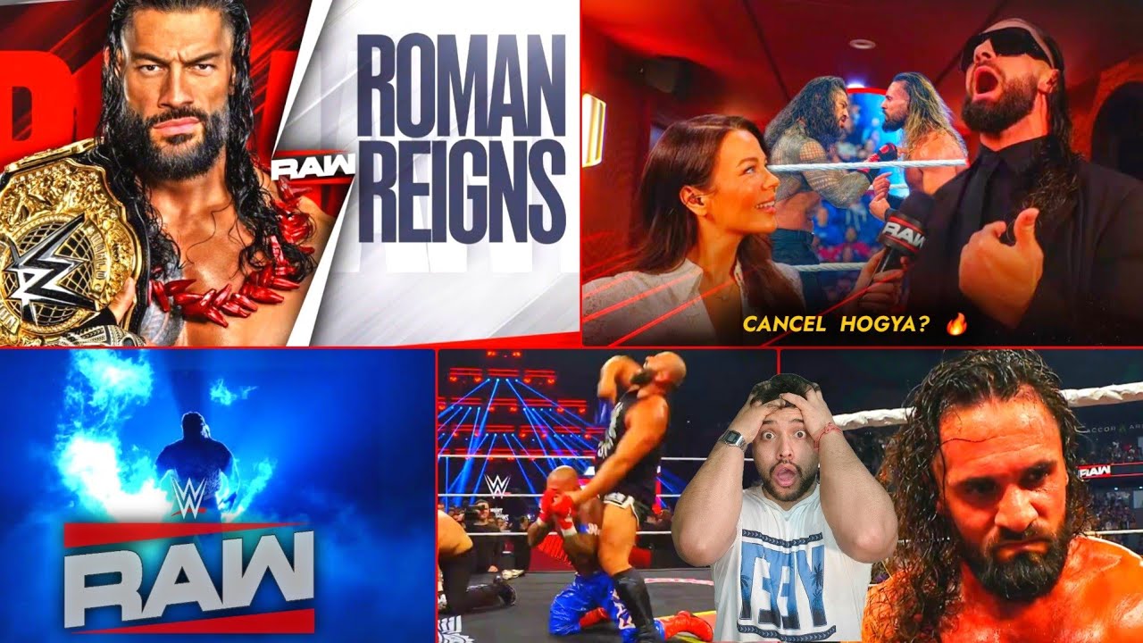 KAAND HO GAYA?! 😱 ROMAN vs SETH CANCEL?! 🔥 Roman Reigns Returns NEXT WEEK! (RAW Highlights)