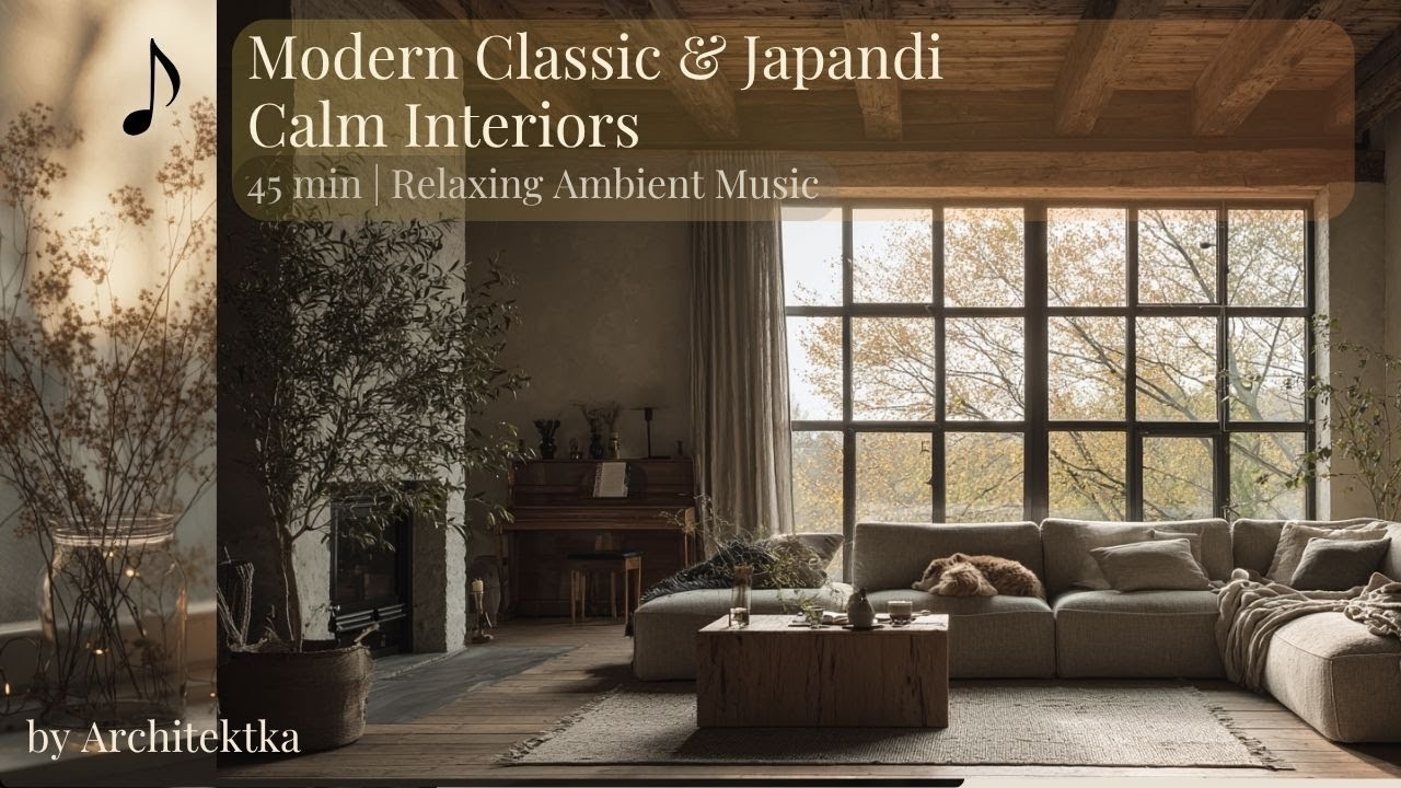 Music for Interior Design | Japandi & Modern Classic Calm Ambience for Cozy Homes
