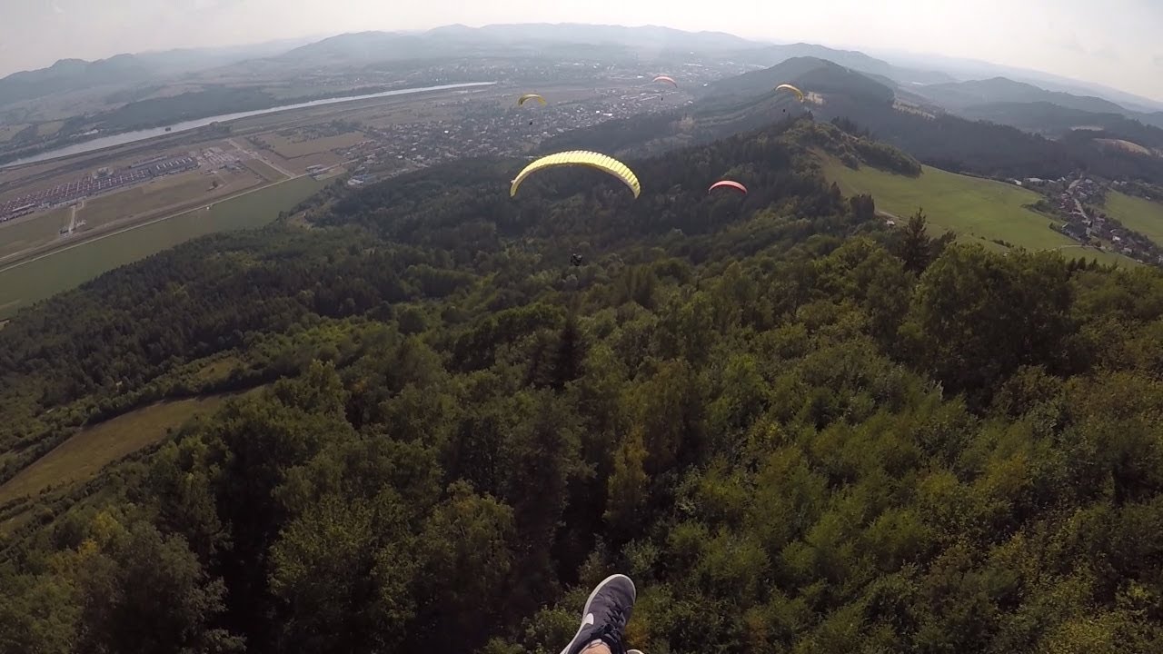 Paragliding - Stupáky s termikou - Straník