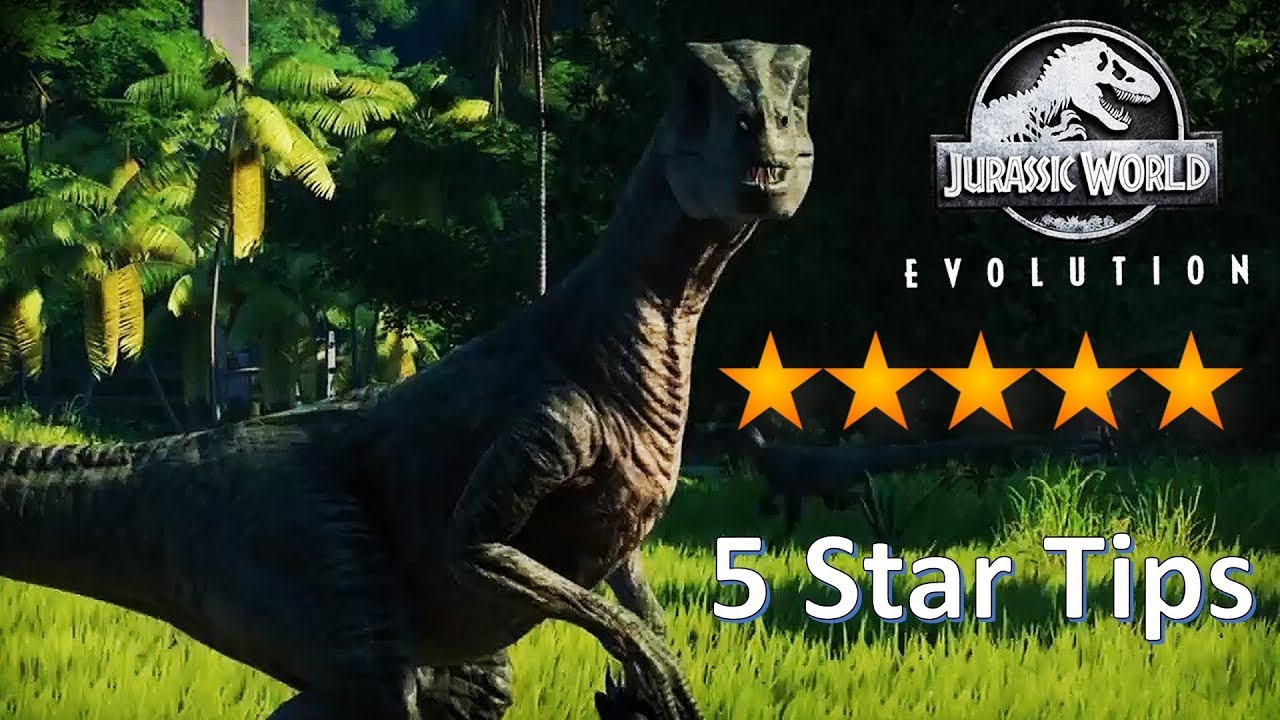 5 STAR ISLAND TIPS - Jurassic World Evolution (Isla Sorna and Isla Pena) (How Did You Do This?)