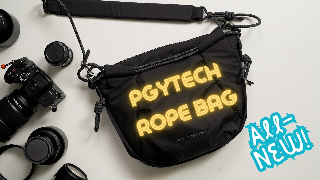 The All-New PGYTECH Rope Strap Bag!  Honest Review and Camera Fit Guide!