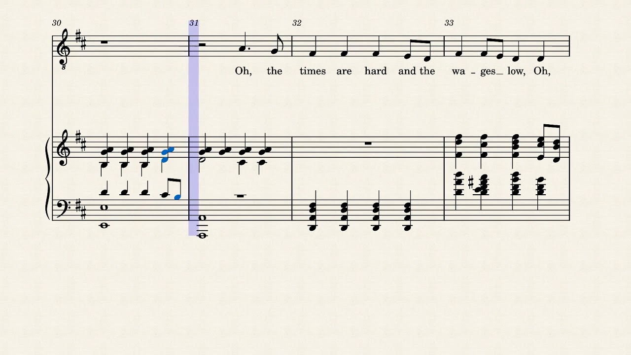 Across the Western Ocean  (solo)  arr. Celius Dougherty