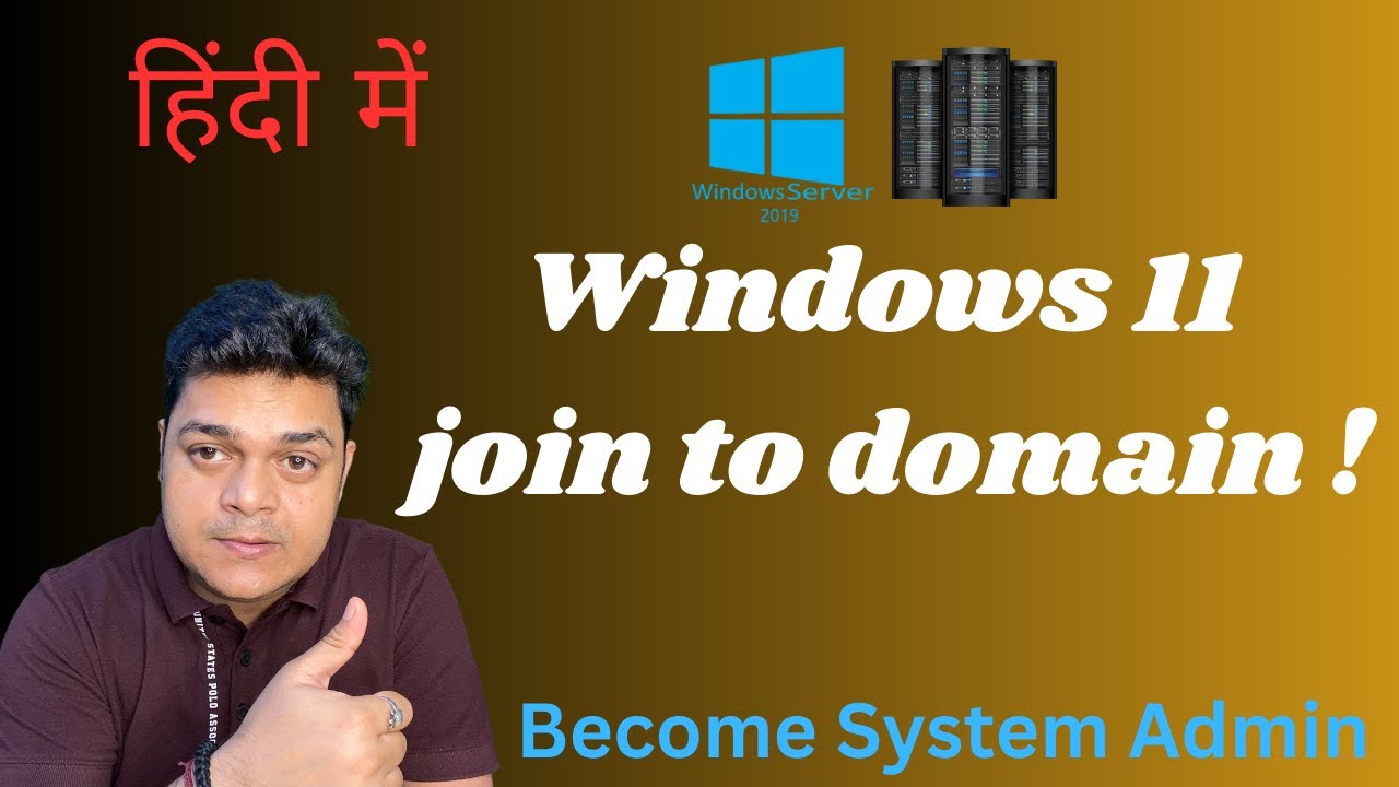 How to Join Windows 11 to Domain Controller step by step guide! Become System Administrator!