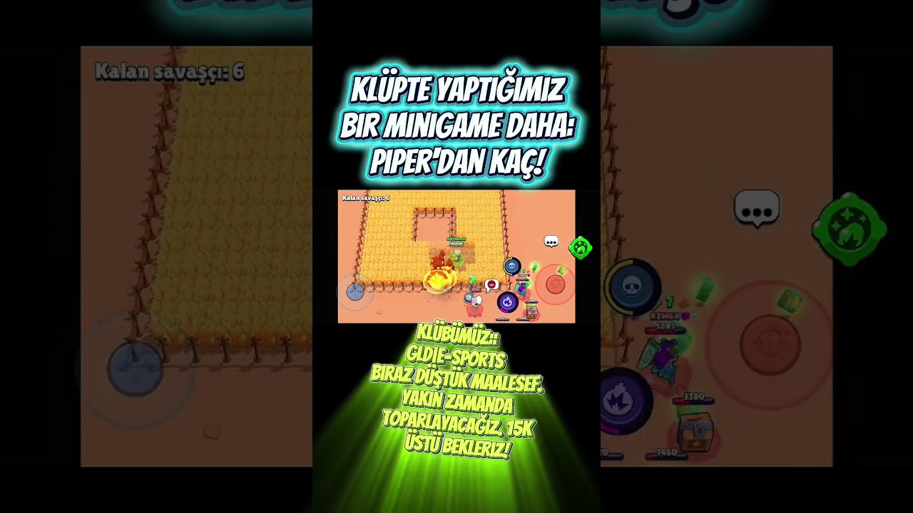 Piper'dan ka&ccedil;! @prostars63fanıyım @Sezgi-bs #gldcomeback
