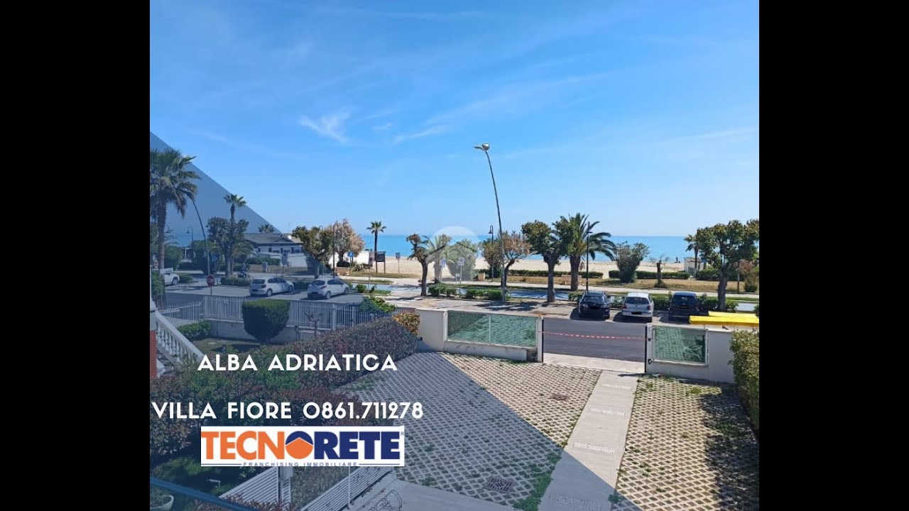 Alba Adriatica Villa Fiore: in PRIMA FILA grazioso appartamento con VISTA MARE.