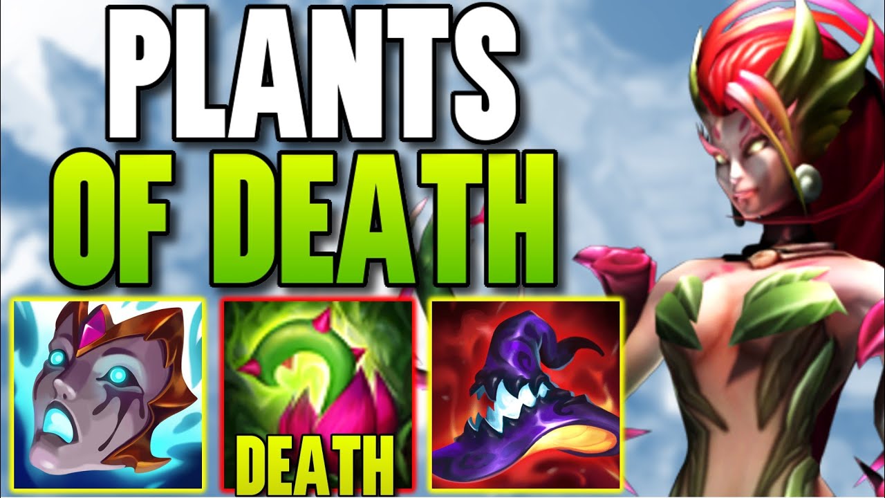 WTF?! ZYRA PLANTS CAN LEGIT 1V9 WITH THIS MAX DAMAGE BUILD - League of Legends