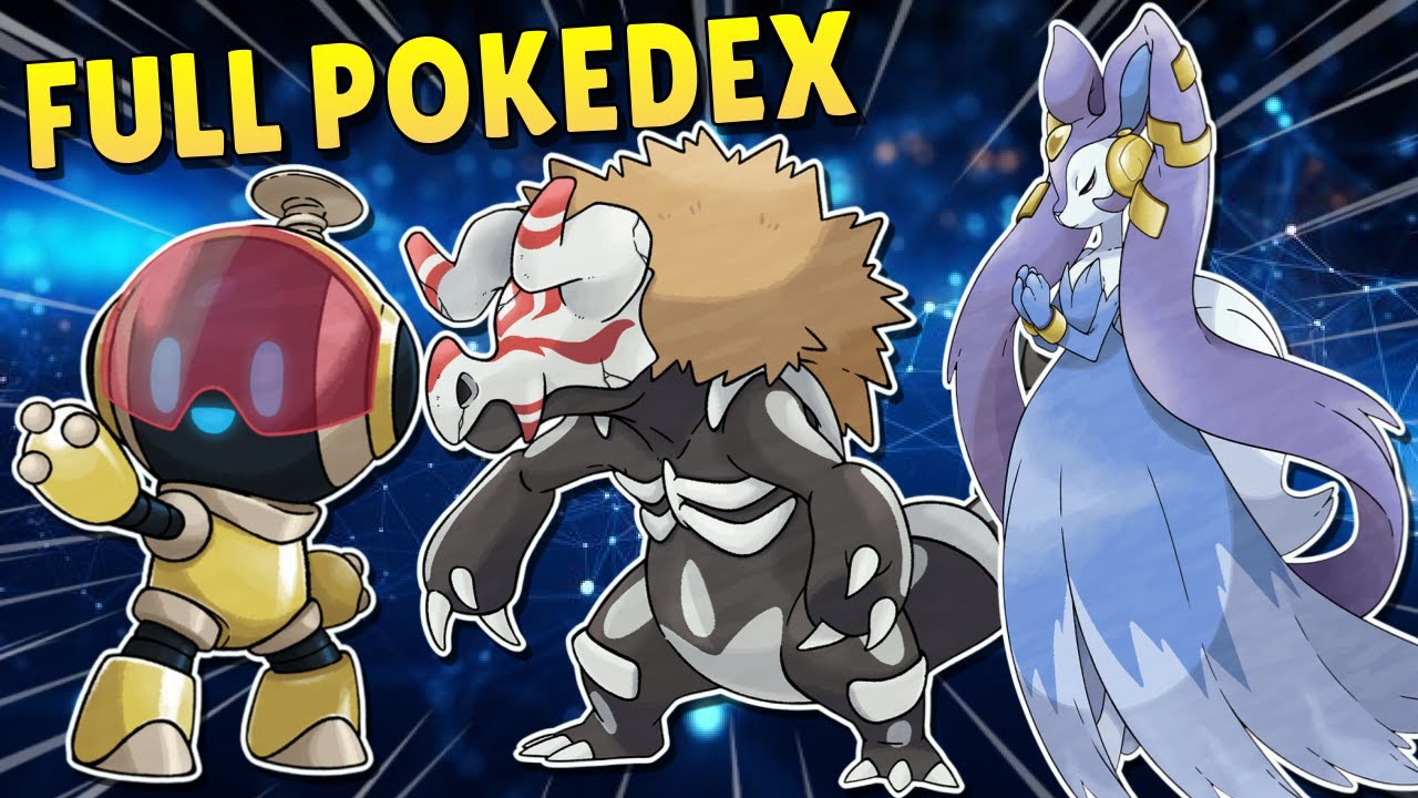 FULL FINNITA POKEDEX - An In-Depth Look At Futuristic Pokemon