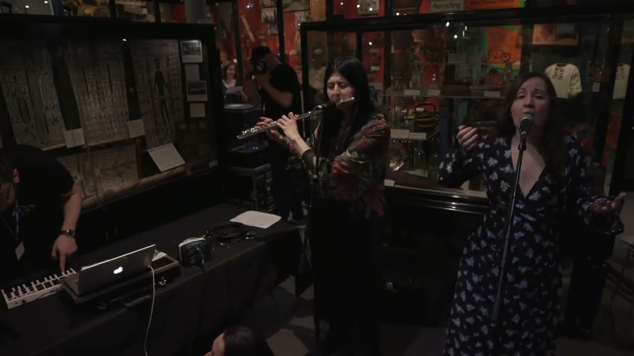 Cristina Italiani live at the Century of Sounds launch event