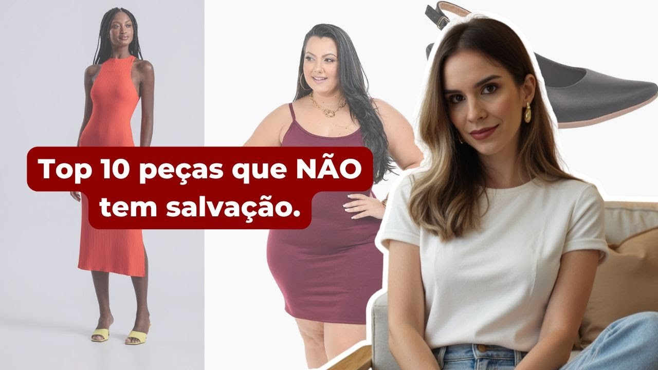 10 peças DESELEGANTES, que destroem sua elegância!