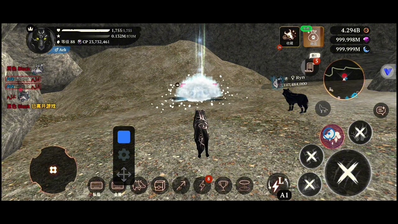 (The wolf) Today, i want try freeze but no working for them😭 maybe my freeze has problem😭 #thewolf