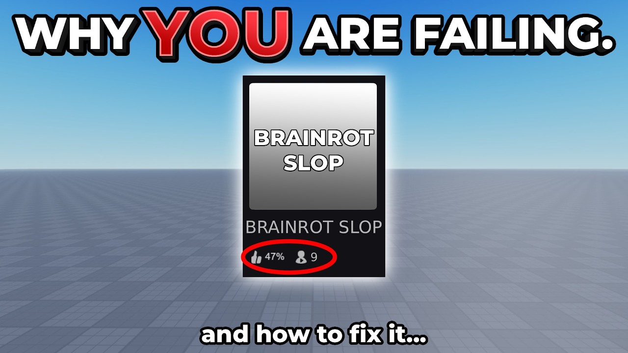 why YOU are failing as a Roblox Developer (and how to fix it)